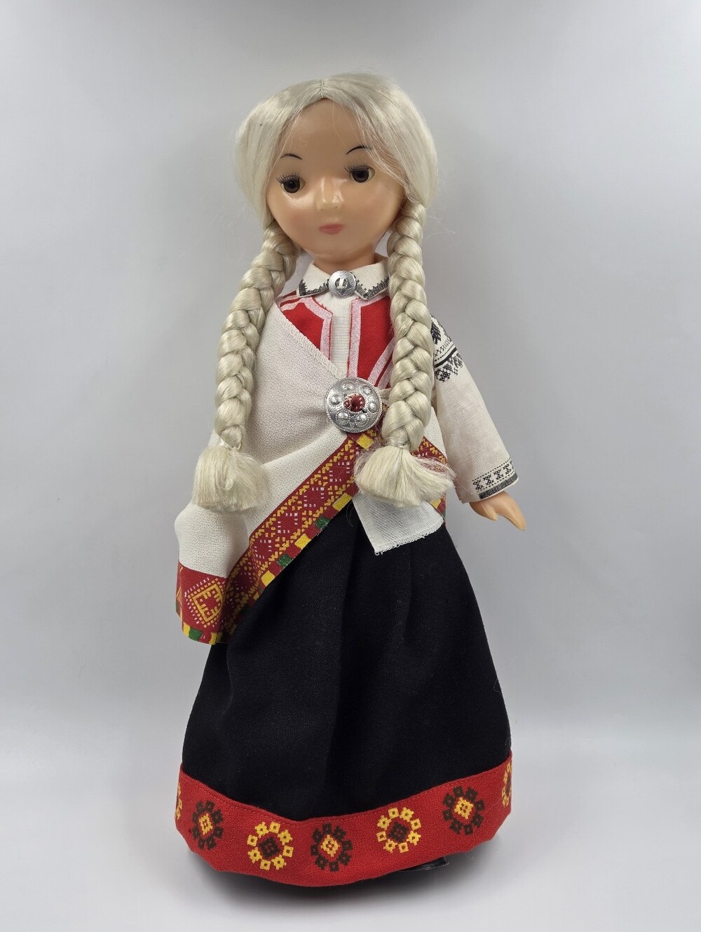 Vintage Soviet Latvian Folk Doll Baiba Straume Riga USSR Restoration Project